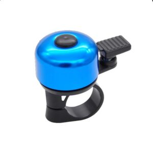 Klokke Mini Blå med fjederhammer