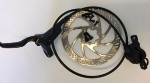 Skivbroms Bike Attitude Bak Hydraulisk set inkl. skiva svart