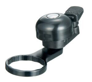 Ringklocka Bike Attitude Svart Monteras som en aheadset-ring