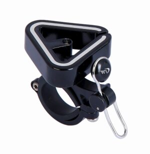 Klokke Bike Attitude N+1 sort med alu top og beslag 22,2/25,4 mm