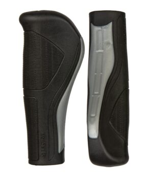 Handtag bio 130mm svart/grå