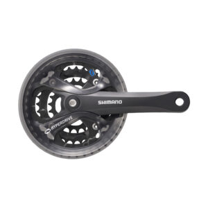 SHIMANO ACERA Vevparti FC-M361 Square 170,0 mm 42-32-22T Svart För vevlagerenhet Med kedjeskydd