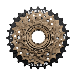 SHIMANO Frikrans MF-TZ500-6 6-delat 14-16-18-21-24-28T Utan ekerskydd